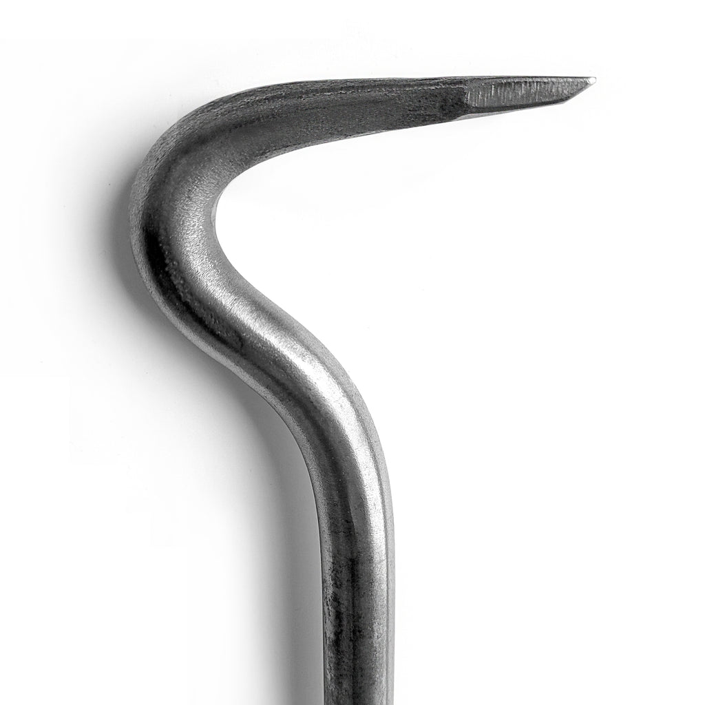 Titanium nail puller "TitPlus", lightweight, handmade, length 550 mm / 21.65 in